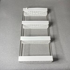 4-Tier Slim Storage Shelving Unit Organizer Tower Rack
